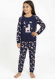 PIJAMA ALGODON AZUL KIDS MUJER