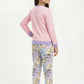 PIJAMA ALGODON ROSADO KIDS MUJER