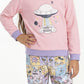PIJAMA ALGODON ROSADO KIDS MUJER