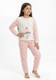 PIJAMA CORAL FLEECE ROSADO KIDS MUJER