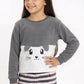 PIJAMA POLAR GRIS KIDS MUJER