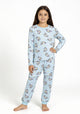 PIJAMA PLUSH CELESTE TEENS MUJER