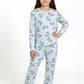 PIJAMA PLUSH CELESTE KIDS MUJER