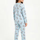 PIJAMA PLUSH CELESTE KIDS MUJER