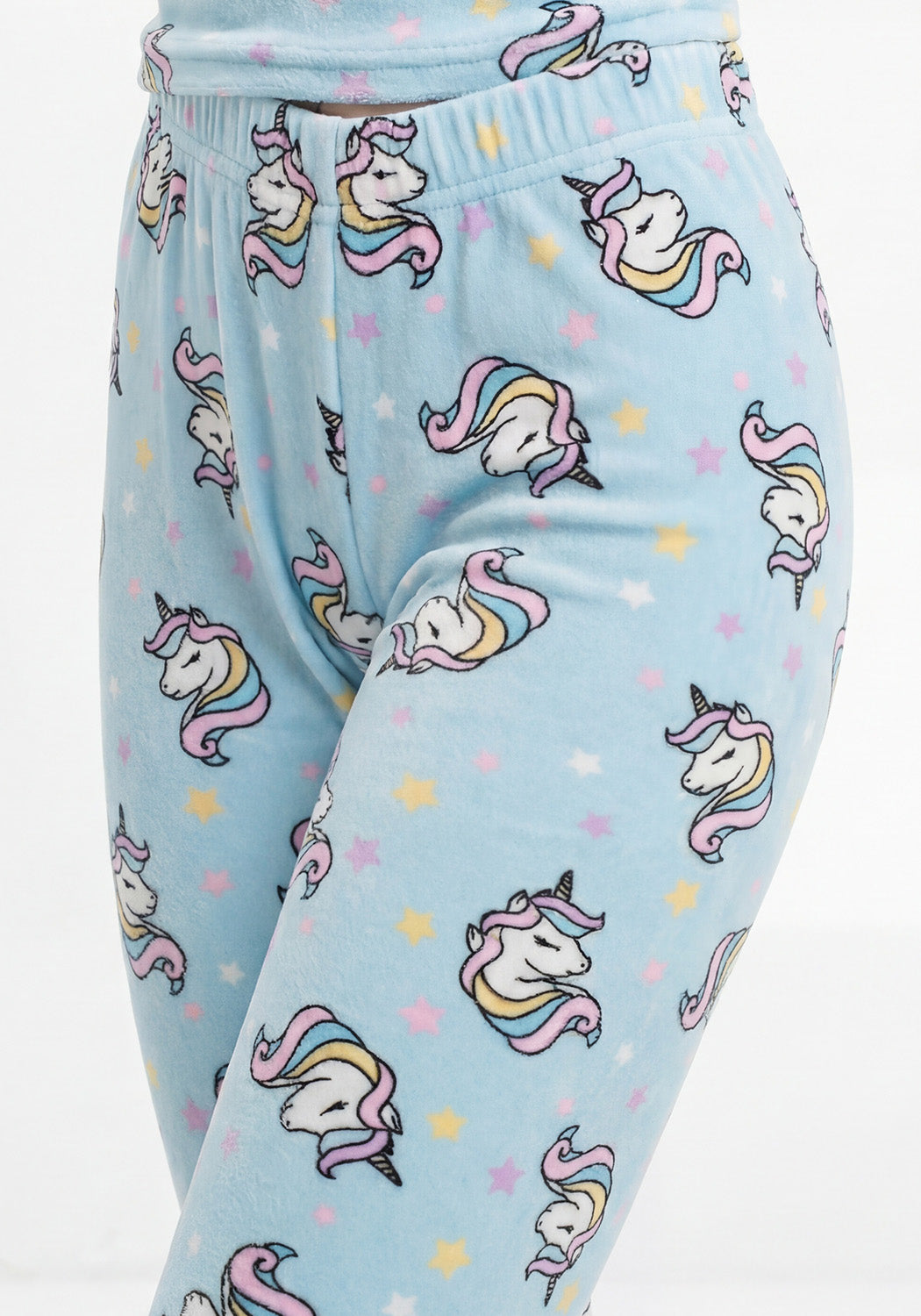 PIJAMA PLUSH CELESTE KIDS MUJER