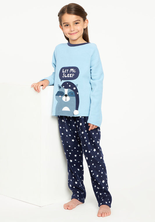 PIJAMA NIÑA POLAR