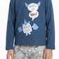 PIJAMA ALGODON AZUL KIDS HOMBRE