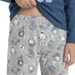 PIJAMA ALGODON AZUL KIDS HOMBRE