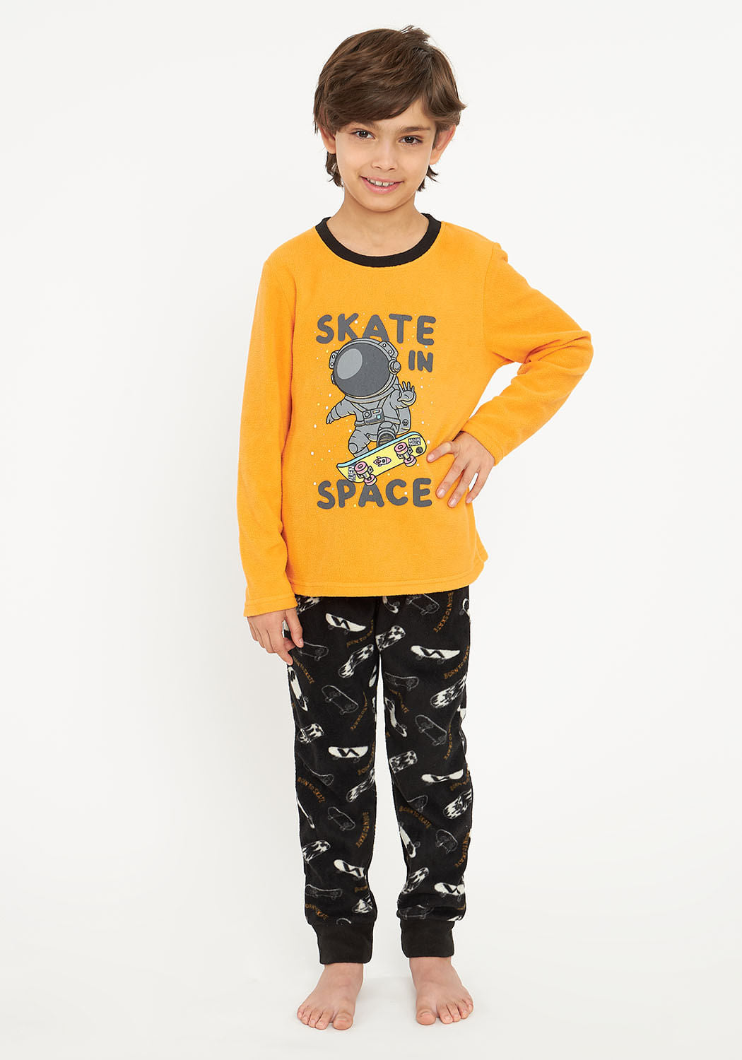 PIJAMA NIÑO POLAR