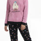 PIJAMA ALGODON ROSADO TEENS MUJER