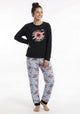 PIJAMA POLAR NEGRO TEENS MUJER