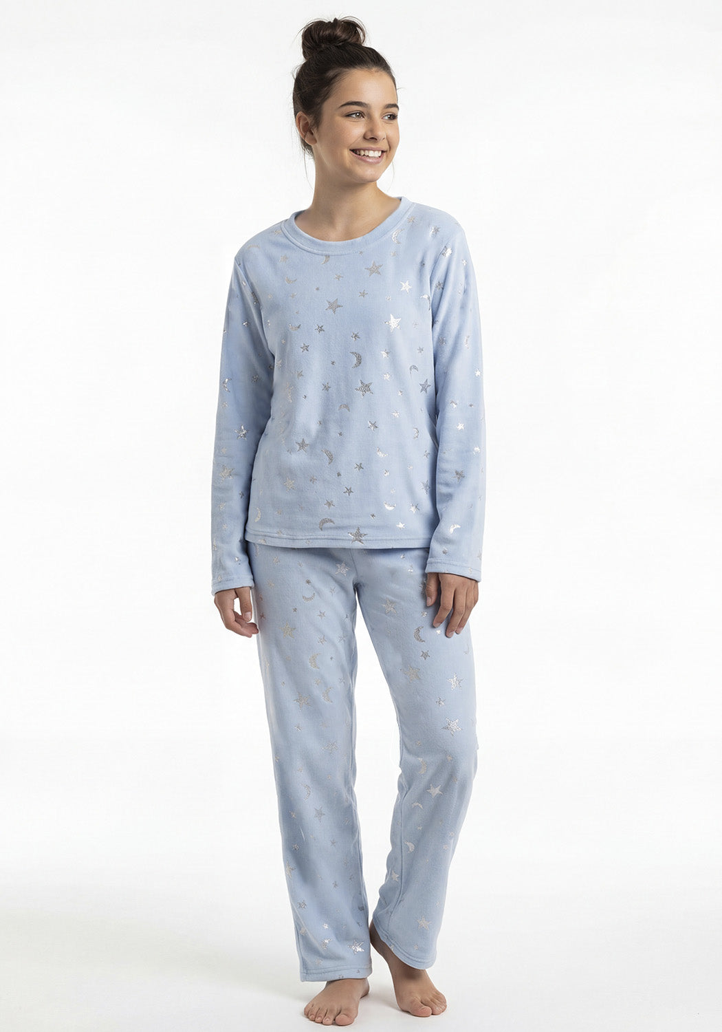 PIJAMA PLUSH CELESTE TEENS MUJER