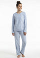PIJAMA PLUSH CELESTE TEENS MUJER