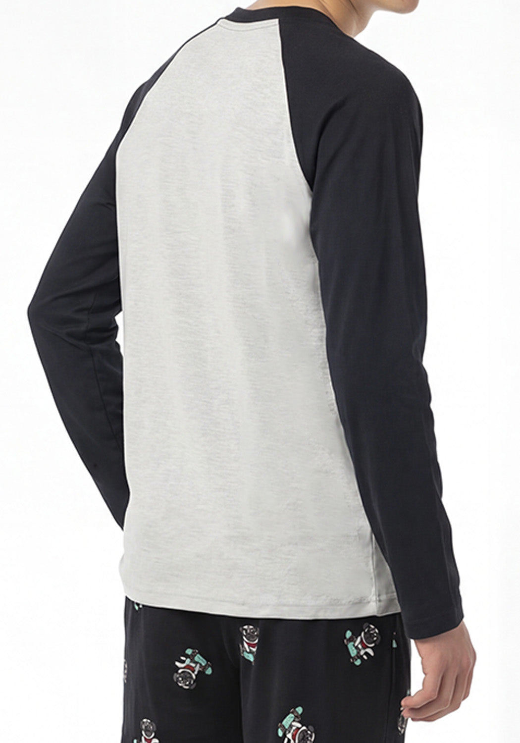 PIJAMA ALGODON GRIS TEENS HOMBRE