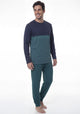 PIJAMA ALGODON VERDE HOMBRE