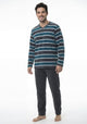 PIJAMA POLAR VERDE HOMBRE