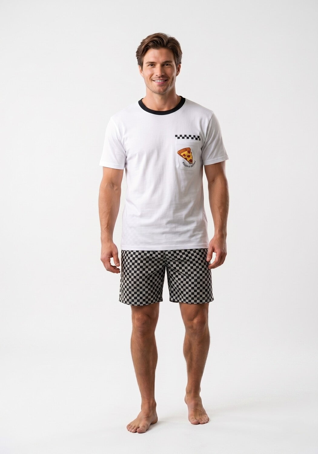 PIJAMA HOMBRE ALGODÓN