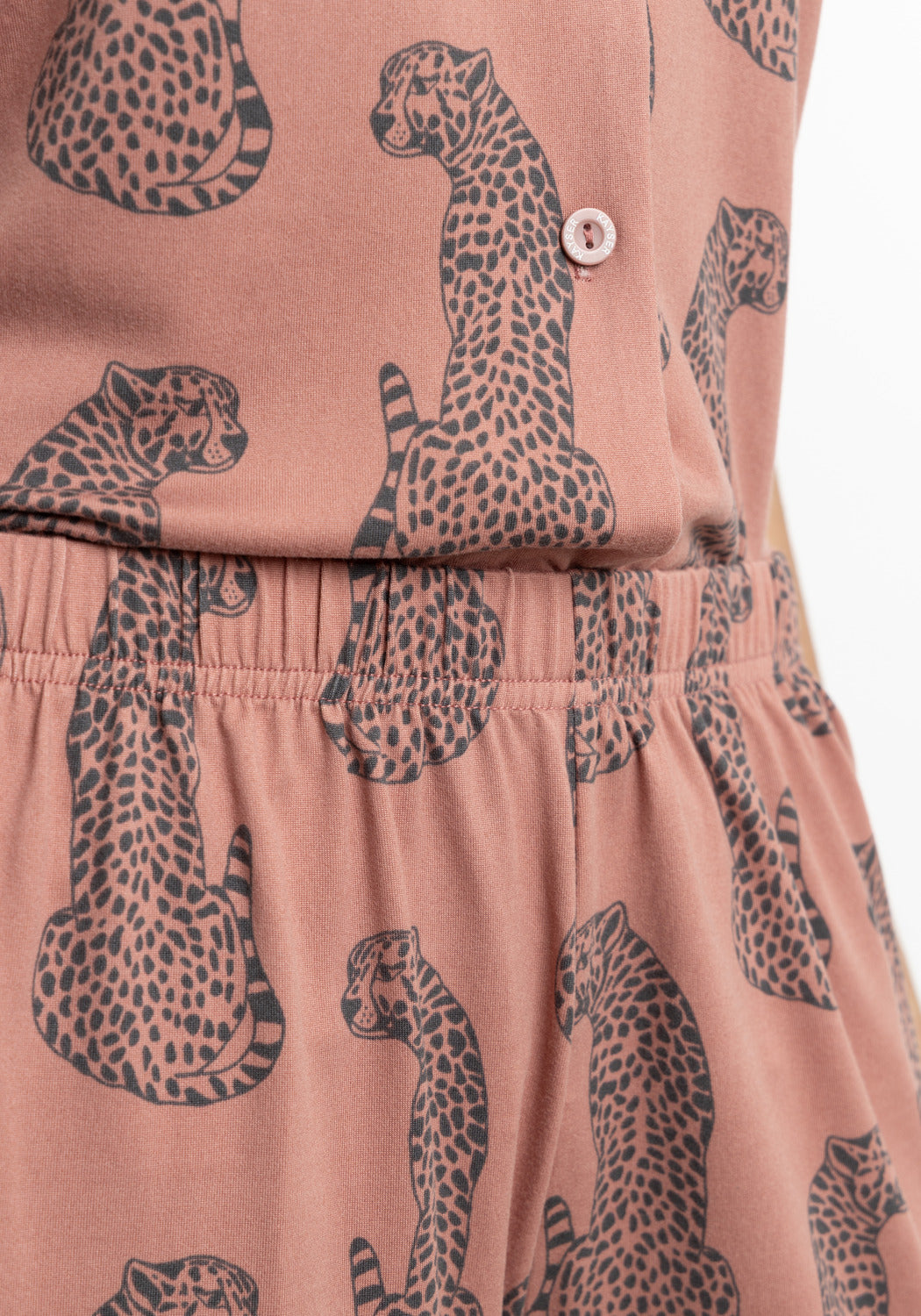 PIJAMA CORTO SUPER SOFT CAFÉ DE MUJER