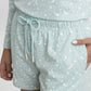 PIJAMA CORTO DE ALGODÓN KAYSER VERDE DE MUJER