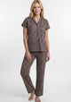 PIJAMA PANTALON SUPER SOFT ANIMAL PRINT DE MUJER
