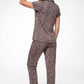 PIJAMA PANTALON SUPER SOFT ANIMAL PRINT DE MUJER