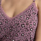 PIJAMA CORTO DE MICROFIBRA ROSADO DE MUJER