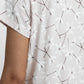 CAMISA MANGA CORTA DE ALGODÓN KAYSER ROSADO DE MUJER