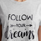 CAMISA MANGA CORTA DE ALGODÓN GRIS DE MUJER