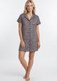 CAMISOLA MANGA CORTA SUPER SOFT CAFÉ DE MUJER