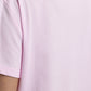 CAMISA MANGA CORTA DE ALGODÓN ROSADO DE MUJER