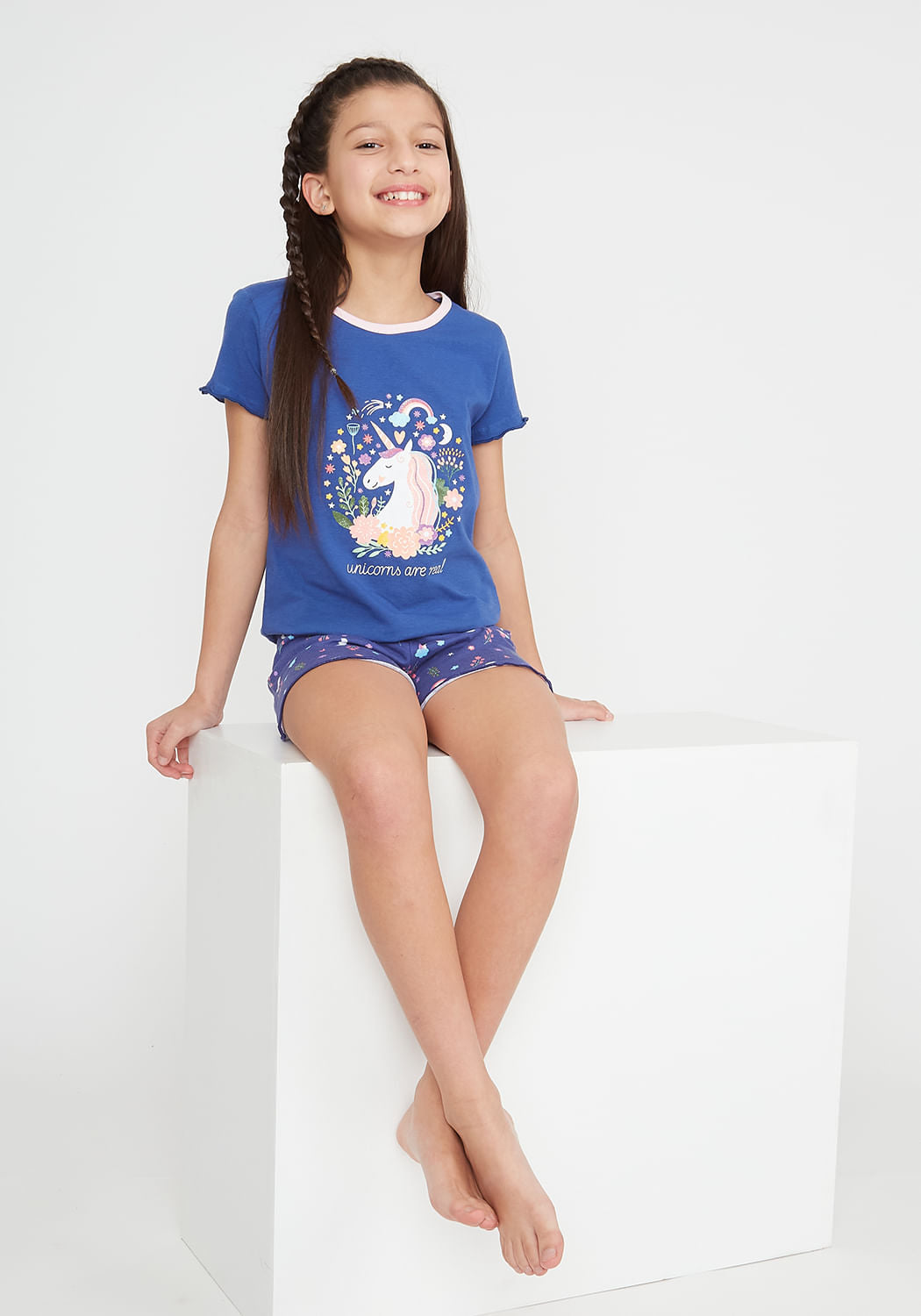 PIJAMA KIDS MUJER ALGODON