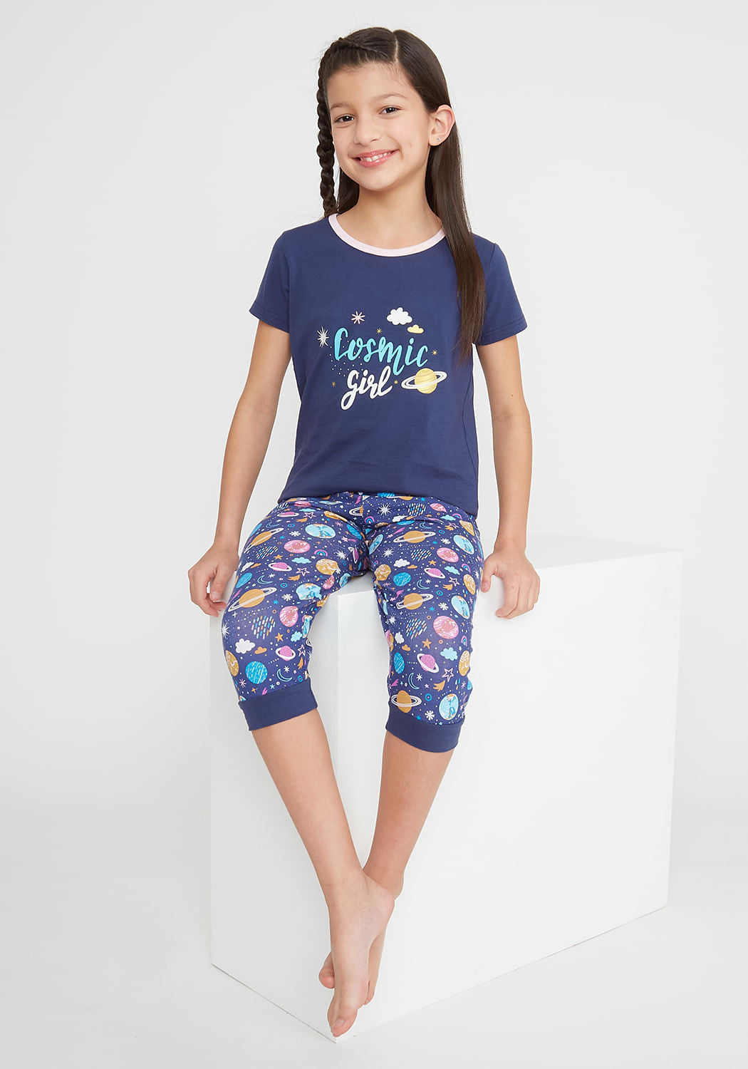 PIJAMA KIDS MUJER ALGODON