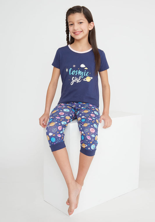 PIJAMA KIDS MUJER ALGODON