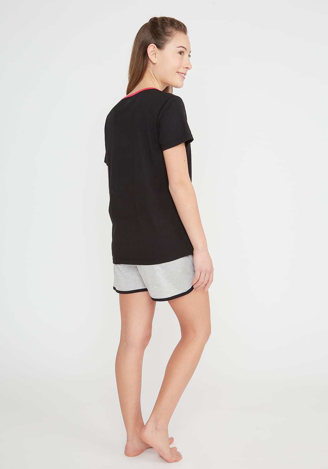 PIJAMA TEENS MUJER ALGODON