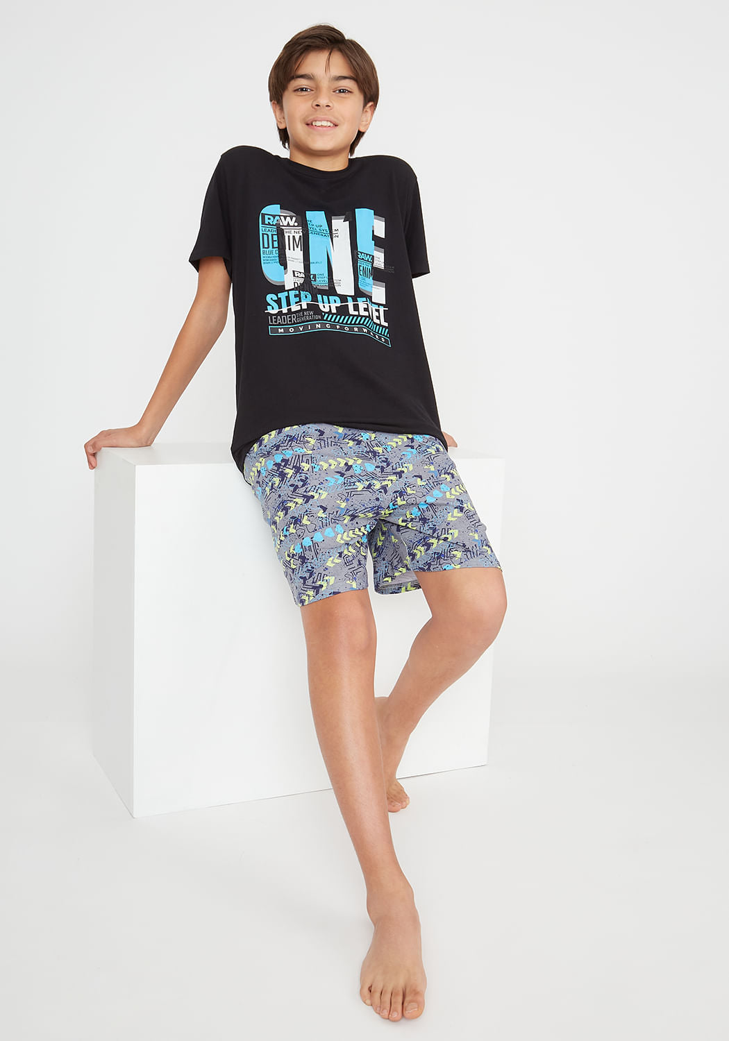 PIJAMA TEENS HOMBRE ALGODON