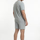 PIJAMA CORTO DE ALGODÓN KAYSER GRIS DE HOMBRE