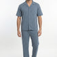 PANTALON PIJAMA DE ALGODÓN KAYSER AZUL DE HOMBRE