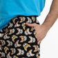PIJAMA CORTO DE ALGODÓN CELESTE DE HOMBRE