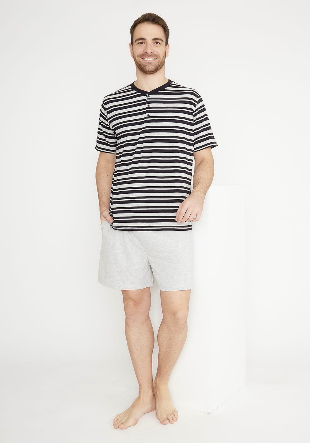 PIJAMA HOMBRE ALGODON