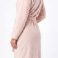 BATA CORAL FLEECE ROSADO MUJER