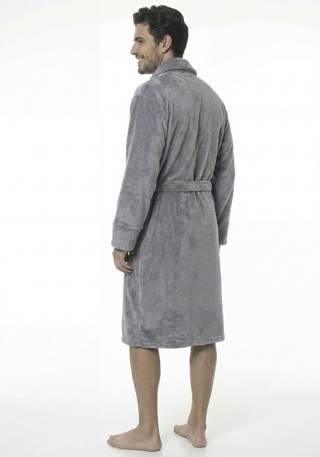 BATA CORAL FLEECE GRIS HOMBRE