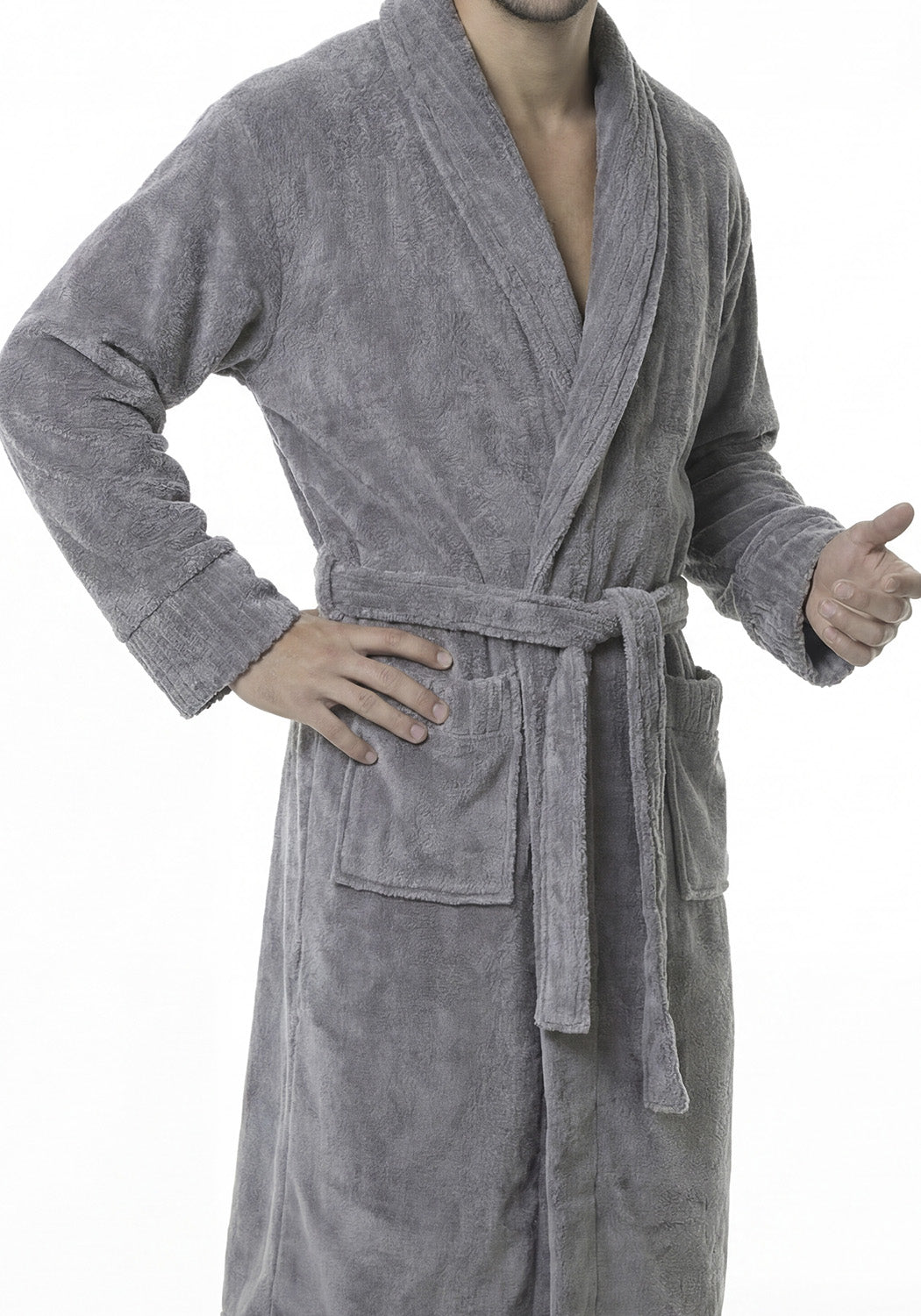 BATA CORAL FLEECE GRIS HOMBRE