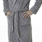 BATA CORAL FLEECE GRIS HOMBRE