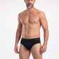 SLIP DE ALGODÓN PARA INCONTINENCIA LEVE/MODERADA NEGRO DE HOMBRE