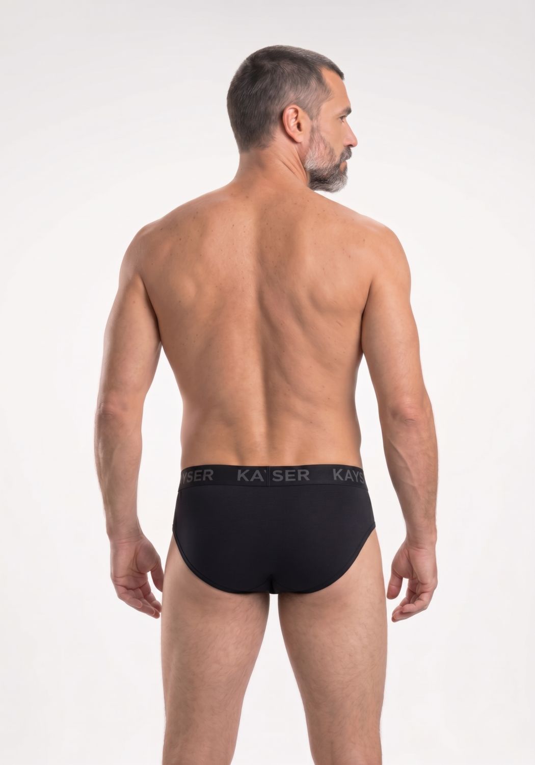 SLIP DE ALGODÓN PARA INCONTINENCIA LEVE/MODERADA NEGRO DE HOMBRE