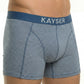 BOXER LARGO ALGODÓN AZUL1 HOMBRE