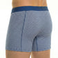 BOXER LARGO ALGODÓN AZUL1 HOMBRE