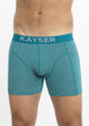 BÓXER LARGO DE ALGODÓN KAYSER TURQUESA DE HOMBRE