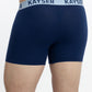 BÓXER LARGO DE ALGODÓN KAYSER AZUL DE HOMBRE