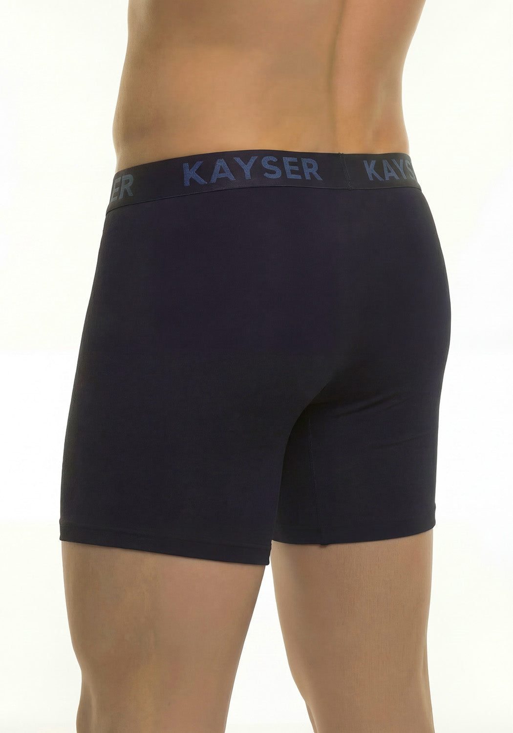 BÓXER LARGO  KAYSER ALGODÓN NEGRO DE HOMBRE